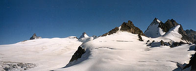 The Hérens glacier plateau