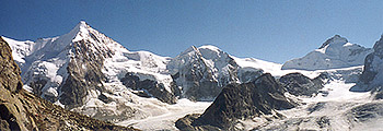 A panoramic view on several 4000m