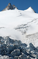 Les séracs du glacier du Trient