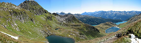 A hike placed under the sign of alpine lakes