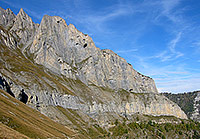 South face of the Grand Chavalard