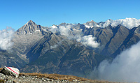 Bietschhorn and neighbouring summits