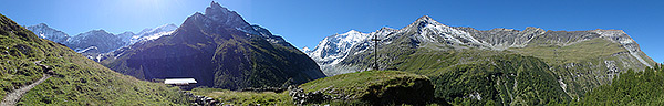 Le Chiesso, près du lac d'Arpitettaz