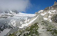 The Trient glacier