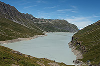 Pas du Chat, à l'extrêmité du Lac des Dix