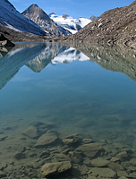 Le petit lac au Griespass