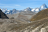 Le Bietschhorn au loin