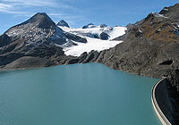 The Griessee and its dam