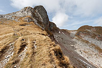 Under the summit of Cornettes de Bise