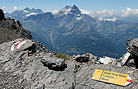 Au Col des Martinets: Vallée du Rhône, Dents du Midi