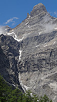 The Cime de l'Est, eastmost summit of the Dents du Midi