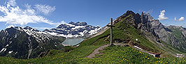 At the Col du Jorat (2212m, 7257ft)