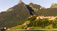 Château de Gruyères and Dent de Broc