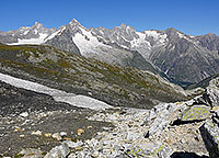 Fenêtre de Ferret: le Mont Dolent