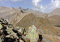 View from the Diabley, highest point of the hike