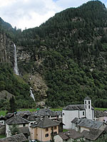 Augio, un des villages du Val Calanca
