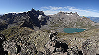 Tour Sallière, Dents du Midi, Lac de Salanfe