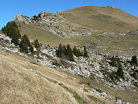 Dos arrondi de la Pointe d'Aveneyre