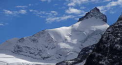 Détail de la Pointe de Zinal, un des 4000 du coin