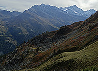 Le vallon de Tsirouc s’est déjà paré de son manteau d’automne