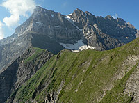 La crête du Dardeu, reliant la Dent de Valère à la Cime de l'Est