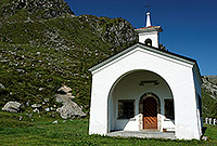 The St-Barthélémy chapel, next to the Cleuson dam