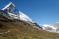 The trail between Schwarzsee and Schönbielhütte