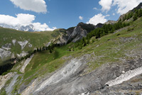 Vers Curru, lors de la descente du Col du Sapin