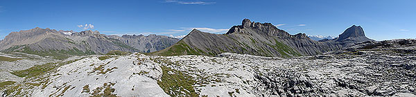 La Fava, as seen from the Lapis de Mié