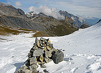 Ascent of the Col du Fenestral