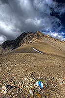 The Arpelistock, or Mont-Arpille, marks the border between Valais and Bern