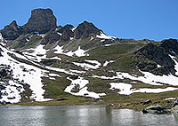 Le Louché and the tower of La Maya